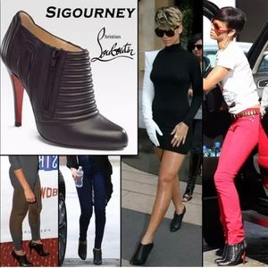 Christian Louboutin Sigourney moto boot 40.5